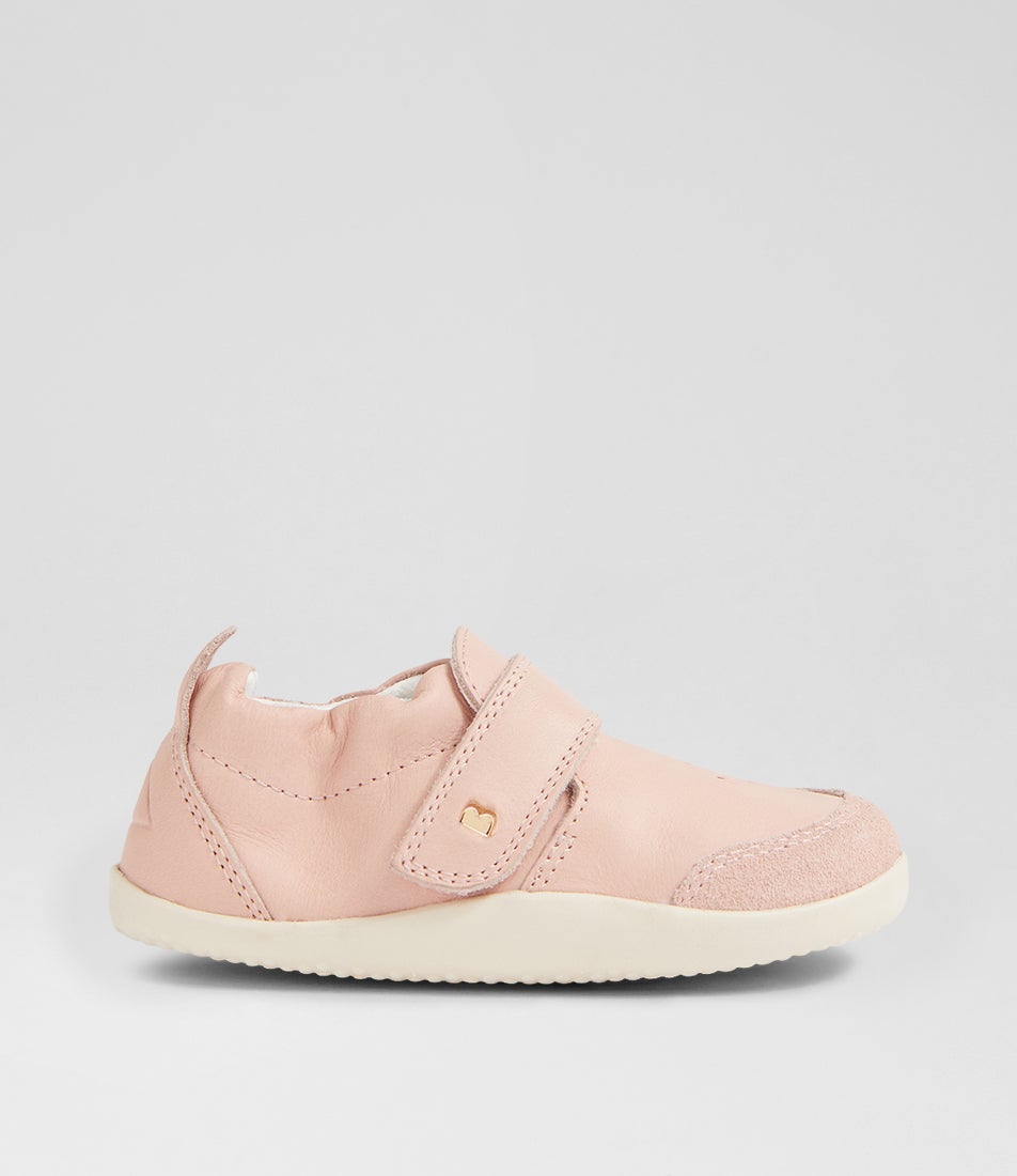 Xp Ripple Infant Cameo Rose Leather Flat Shoes