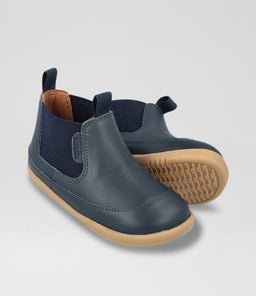 IW TRAVELER BQ NAVY LEATHER