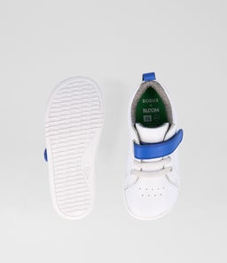 IW PACE BQ OPTICAL WHITE GENTIAN BLUE LEATHER