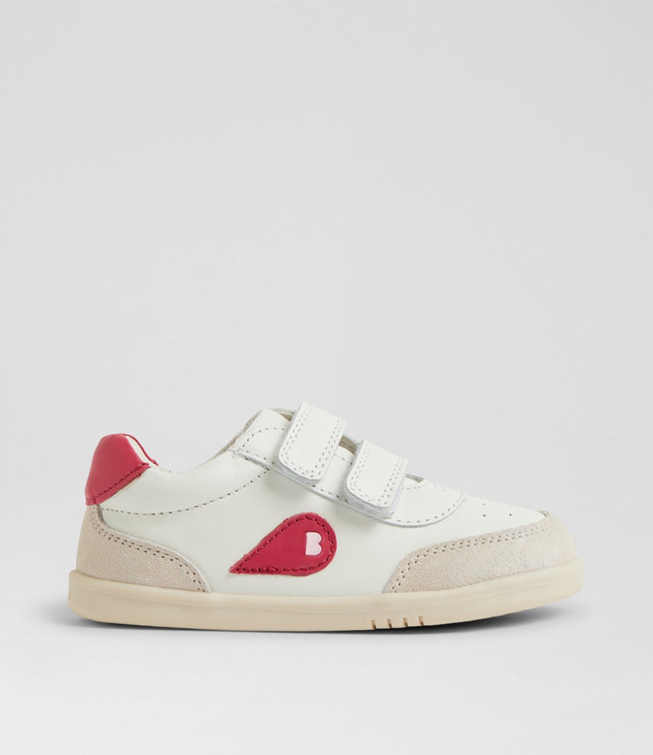 Iw Champ Toddler Chalk Radiant Raspberry Leather Sneakers