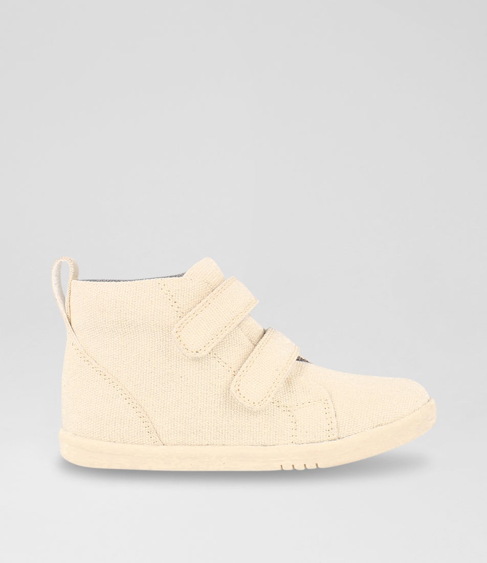 Iw Grass Court High Toddler Chalk Canvas Ankle Boots