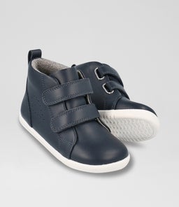 IW GRASS COURT HIGH BQ NAVY LEATHER