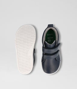 IW GRASS COURT HIGH BQ NAVY LEATHER