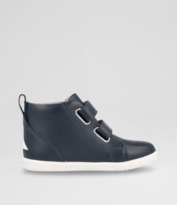 IW GRASS COURT HIGH BQ NAVY LEATHER