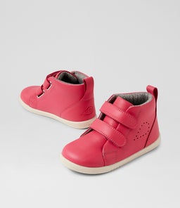 IW GRASS COURT HIGH BQ RADIANT RASPBERRY LEATHER