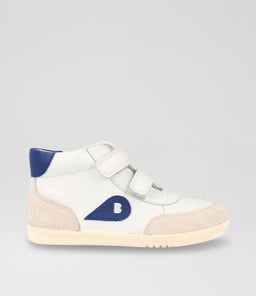 IW CHAMP HIGH BQ CHALK GENTIAN BLUE LEATHER