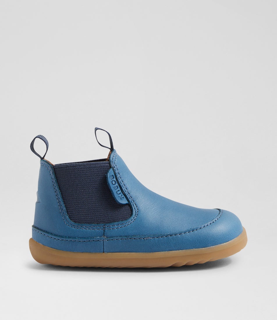 Su Traveler Infant Tidal Teal Leather Chelsea Boots Su Traveler Infant Tidal Teal Leather Chelsea Boots