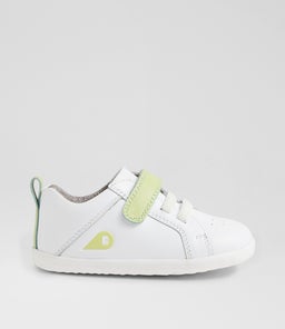 SU PACE BQ OPTICAL WHITE SHADOW LIME LEATHER