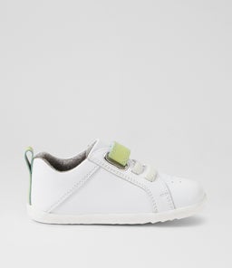 SU PACE BQ OPTICAL WHITE SHADOW LIME LEATHER