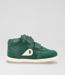SU CHAMP HIGH BQ DEEP EMERALD CHALK LEATHER