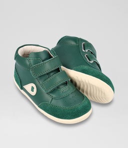 SU CHAMP HIGH BQ DEEP EMERALD CHALK LEATHER