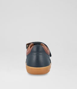 KP TIMBER LOW BQ NAVY LEATHER