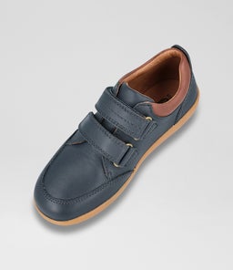 KP TIMBER LOW BQ NAVY LEATHER