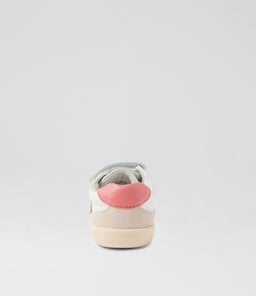 KP CHAMP BQ CHALK OCEAN CORAL LEATHER
