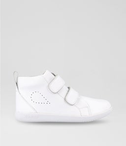 KP GRASS COURT HIGH BQ OPTICAL WHITE LEATHER