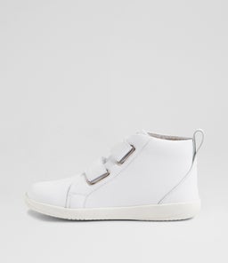 KP GRASS COURT HIGH BQ OPTICAL WHITE LEATHER