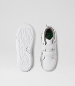 KP GRASS COURT HIGH BQ OPTICAL WHITE LEATHER