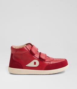 KP CHAMP HIGH BQ POMPEIAN RED LEATHER
