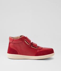 KP CHAMP HIGH BQ POMPEIAN RED LEATHER