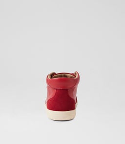 KP CHAMP HIGH BQ POMPEIAN RED LEATHER