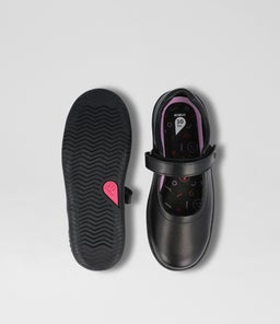 KP SPARK BQ BLACK LEATHER