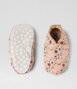 SS ENCHANTMENT BQ BEIGE FLORAL LEATHER