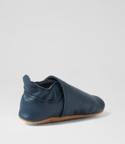 SS SIMPLE SHOE BQ NAVY LEATHER