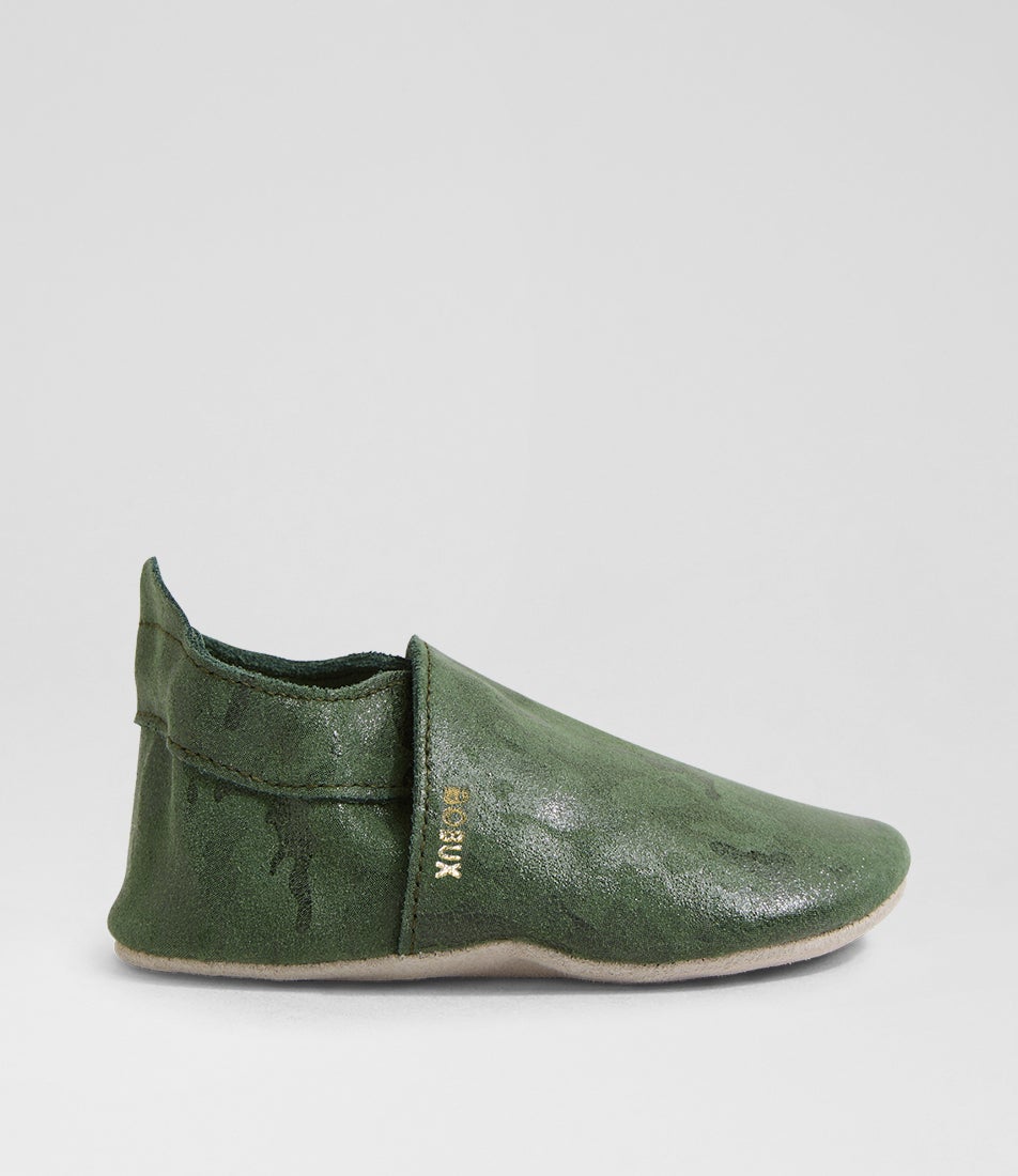 Ss Simple Shoe Infant Camo Army Green Printed Suede Flat Shoes Ss Simple Shoe Infant Camo Army Green Printed Suede Flat Shoes