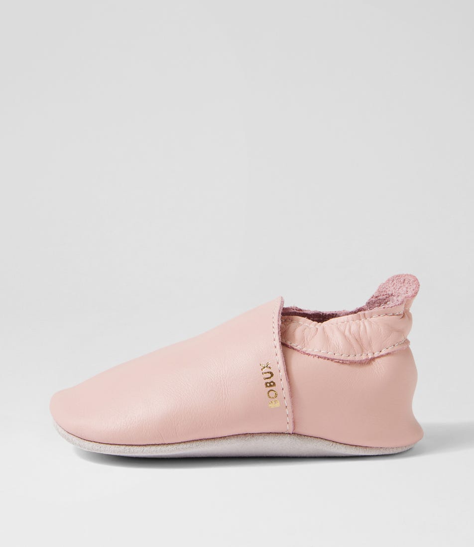 Ss Simple Infant Blossom Leather Flat Shoes