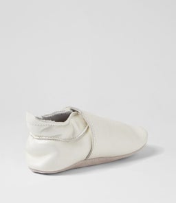 SS SIMPLE SHOE BQ PEARL LEATHER