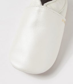 SS SIMPLE SHOE BQ PEARL LEATHER