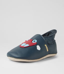 SS CAR BQ NAVY LEATHER