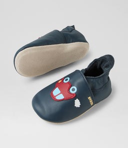 SS CAR BQ NAVY LEATHER