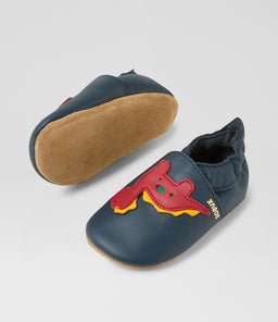 SS DINOSAUR BQ NAVY LEATHER