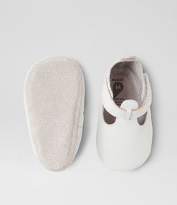 SS JACK AND JILL BQ WHITE LEATHER