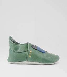 SS TRACKS BQ OLIVE LEATHER