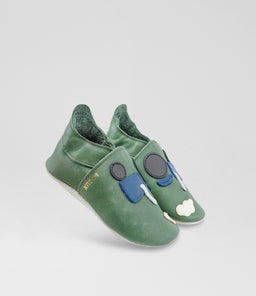 SS TRACKS BQ OLIVE LEATHER