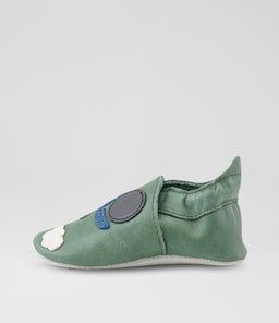 SS TRACKS BQ OLIVE LEATHER
