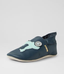 SS SCOOT BQ NAVY LEATHER