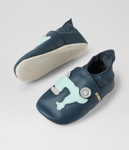 SS SCOOT BQ NAVY LEATHER