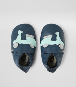 SS SCOOT BQ NAVY LEATHER