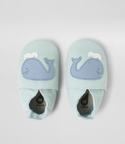 SS MOBY BQ SKY GREY LEATHER