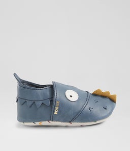 SS GRUFF BQ NAVY LEATHER
