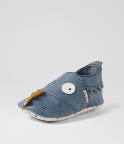 SS GRUFF BQ NAVY LEATHER