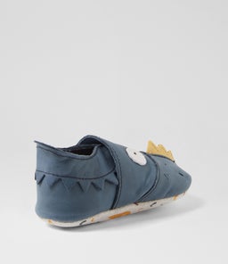 SS GRUFF BQ NAVY LEATHER