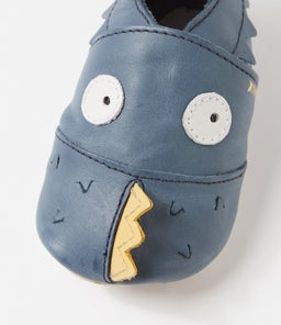 SS GRUFF BQ NAVY LEATHER