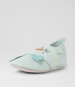 SS HOPSY BQ SEAFOAM LEATHER