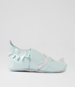 SS FIN BQ AQUA LEATHER
