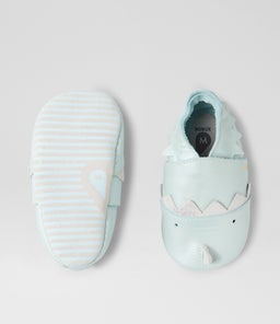 SS FIN BQ AQUA LEATHER