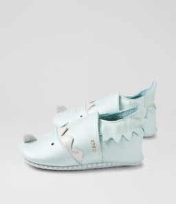 SS FIN BQ AQUA LEATHER